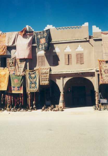 Agdz carpet shop