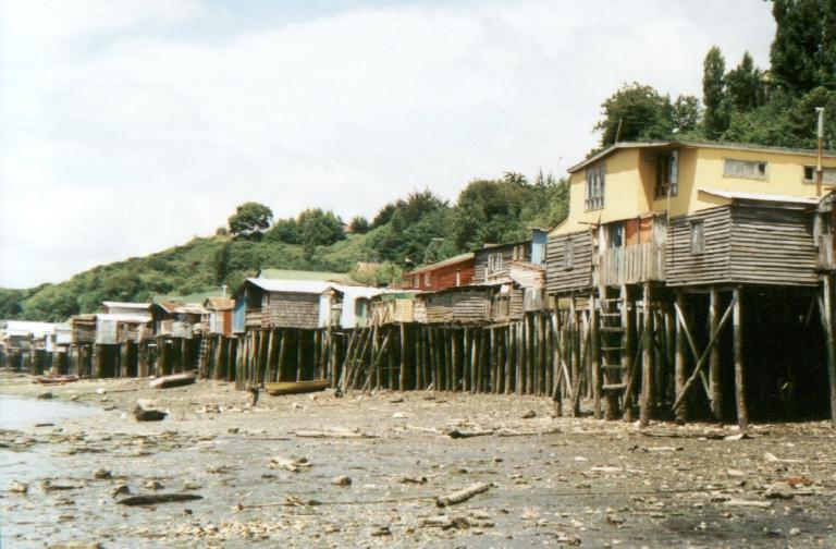 Palafitos in Chiloe