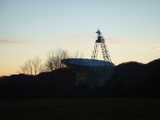 
GBT at sunset.
