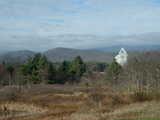 
GBT, as seen from the Vistor's Centre.
