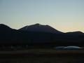 Mt. Burney at sunset