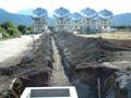 ATA trench through the T