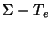 $\Sigma - T_e$