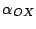$\alpha_{OX}$